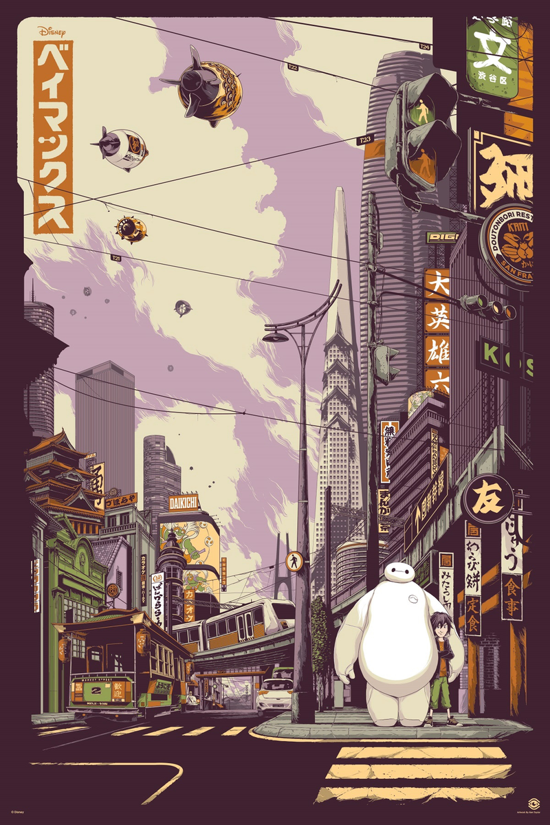 Big Hero 6 variant by Ken Taylor
